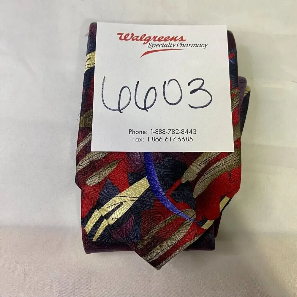 #6603 J. Garcia Zoot Collection Fifty Four Multicolored Mens Necktie, Tie